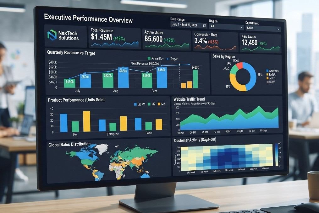 Data Visualization and Dashboard Development